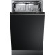 Teka DFI 44700 Πλήρως Εντοιχιζόμενο Πλυντήριο Πιάτων για 10 Σερβίτσια Π44.8xY81.8εκ. Μαύρο